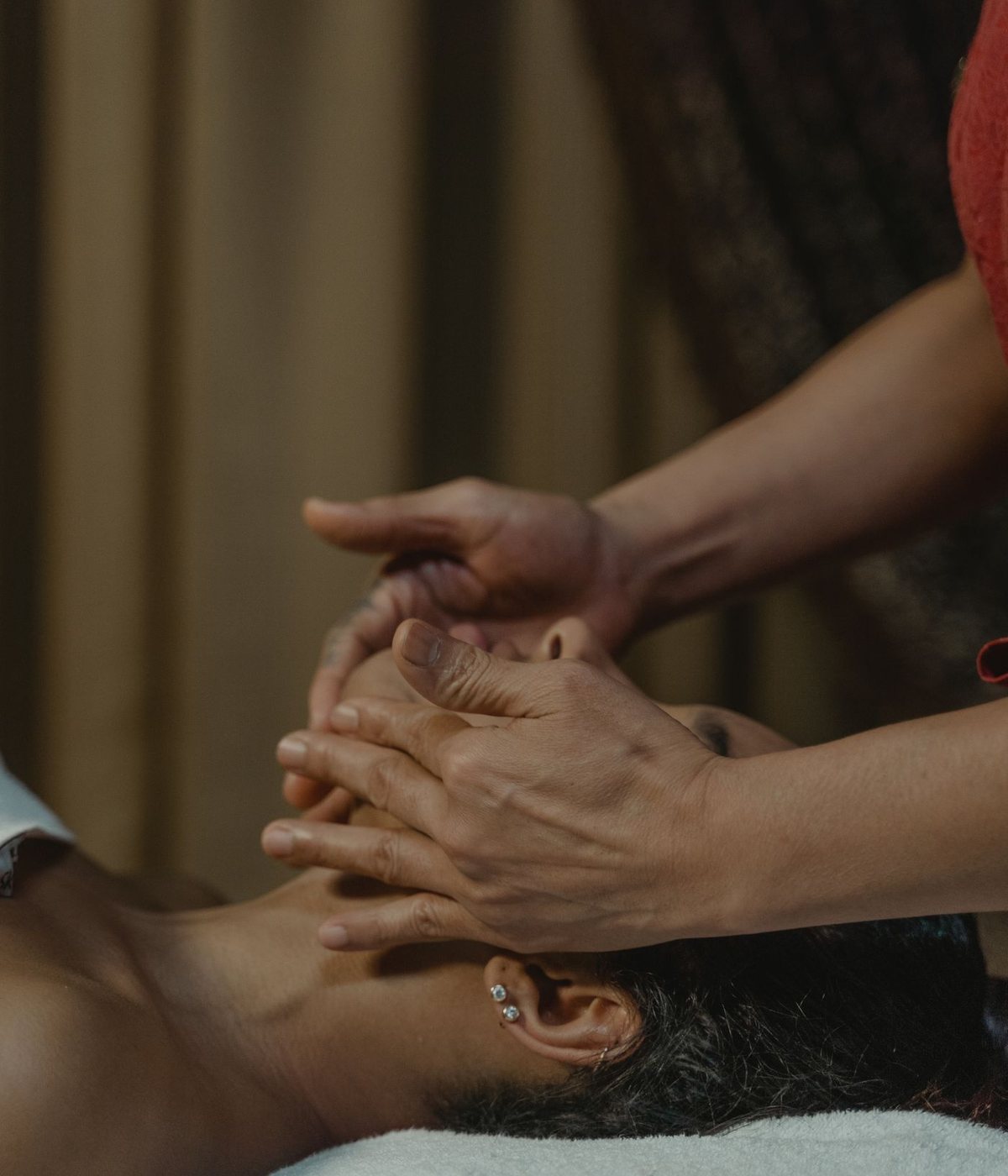 An expert aesthetic treatment being performed at the Med Spa