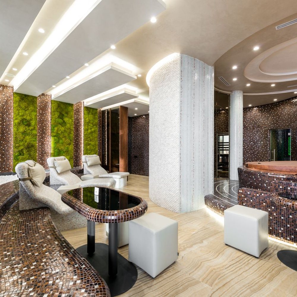 A calm, modern med spa interior